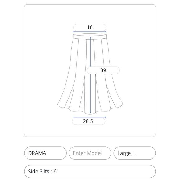 DRAMA Maxi Skirt Women L Black Green Animal Print Leopard Sheer Lightweight Boho - Picture 2 of 8